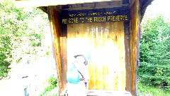 IAT; Judy Geisler; Ruth Bennett McDougal Dorrough; 
sign Welcome to the Rusch Preserve