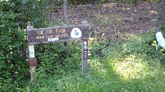 IAT; 
sign IceAge Trail; Wood Lake Segment