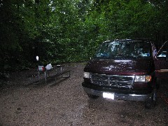 Friess Lake, WI; Van