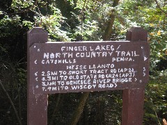sign; Hesse Lean to; Short Track Rd; Hiking; NCT; FLT; M-07