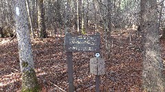 sign Finger Lakes
North Country Trails
Penn County
Catskills 
Road 16
3 4 Miles to Sutryk Road
7 1 Miles to Moss Hill Leanto