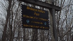 NCT/FLT/M-13; 
sign Birdseye Hollow Park, NY
