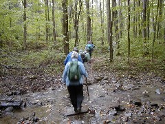 Ruth Bennett McDougal Dorrough; Hiking NCT FLT M18 Cortland County Group hike
