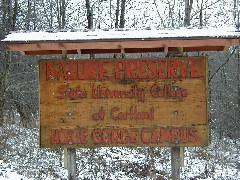 Hiking NCT FLT M20 Hoxie Gorge Nature Preserve