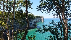 NCT Lake Superior Lakeshore Hiking Trail; Michigan; Pictured Rocks Outing