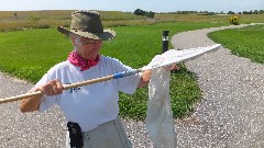 Ruth Bennett McDougal Dorrough; Monarch Butterfiy; Prairie Wetlands Learning Center; Fergus Falls, MN