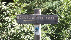 Hiking; NCT; Minnesota; Border Route
sign Border Route Trail