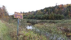 sign Schroon Lake
NCT Paradox Creek