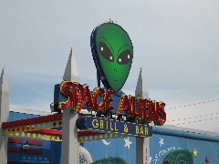 Space Aliens Grill and Bar; Bismarck; North Dakota