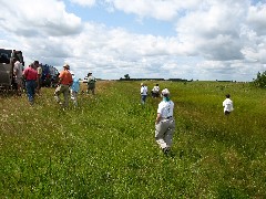 NCT; Ruth Bennett McDougal Dorrough; North Dakota; Grasslands prairie Hike