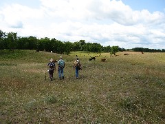 North Dakota; Grasslands Prarie Hike