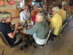 Tom, Mary Moberg; Ruth Bennett McDougal Dorrough; Dakota Prairie Capter of the NCTA