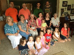 Eldon, Betty Hermunslie
Mary, Tim Putting mi
Ryan, Sarah Hermunslie
Bethany (Pull), Josh 
Ruth Bennett McDougal Dorrough
NCT; Abercrombie, ND