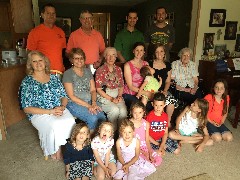 Eldon, Betty Hermunslie
Mary, Tim Putting mi
Ryan, Sarah Hermunslie
Bethany (Pull), Josh 
Ruth Bennett McDougal Dorrough
NCT; Abercrombie, ND