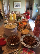 Ryan Hermunslie s house, Father s day dinner
