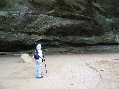 Ruth Bennett McDougal Dorrough; Old Mans Cave Hiking NCT Buckeye Trail; BT